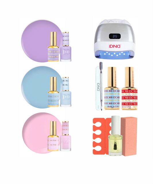 Perfect Pastels Gel Polish Starter Kit