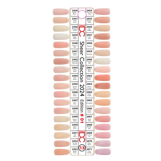 DC Sheer Collection Swatch – Single – 13