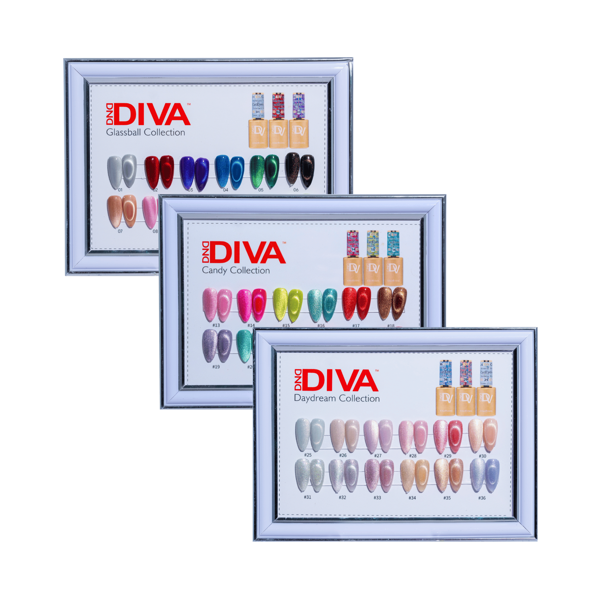 DIVA Color Swatches – DND Gel