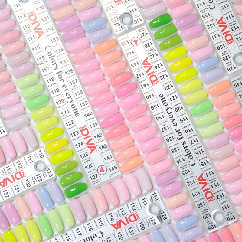 DIVA Color Swatches – DND Gel