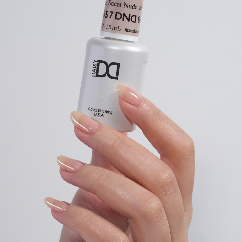 Sheer Nude #857 – DND Gel