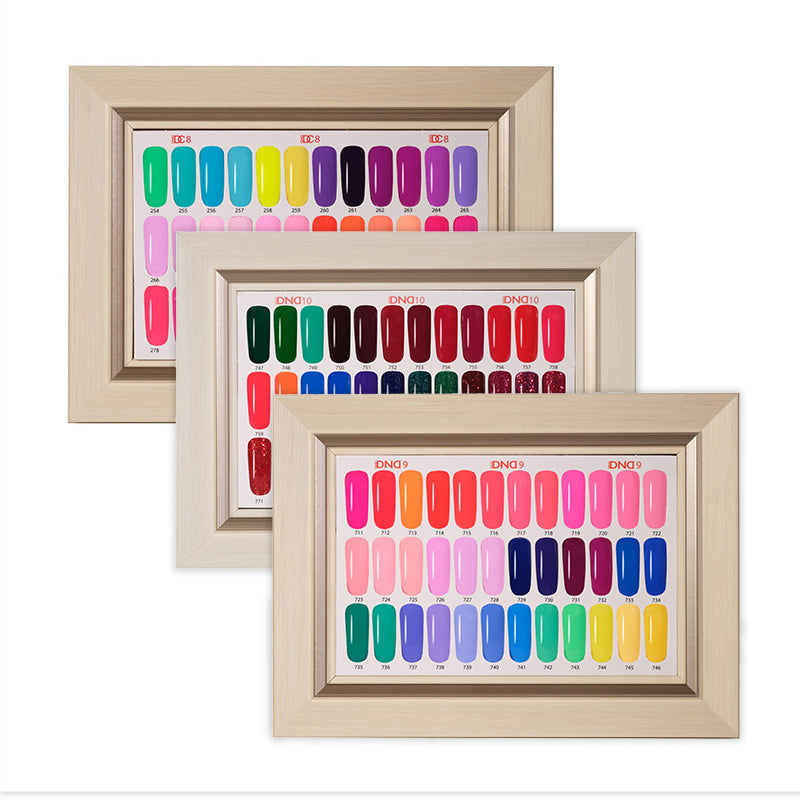 DC Framed Color Charts DND Gel