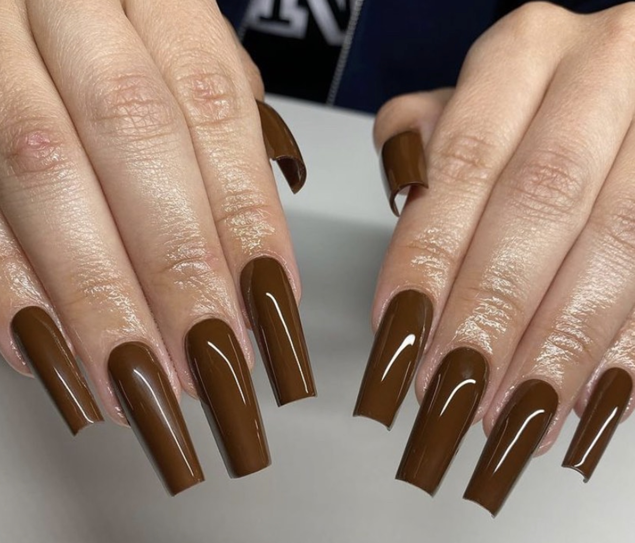I asked for unique brown nails with a cute heart design but what I left the  salon with looked like I had armadillo claws | The US Sun
