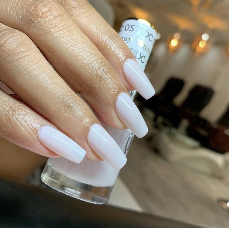 EXTREME+ Gel Matching Lacquer (Duo) - Super White | SamNailSupply.com