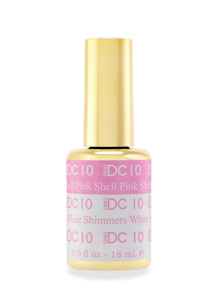 DC Mood Change #10 – Shell Pink To White Shimmers – DND Gel USA