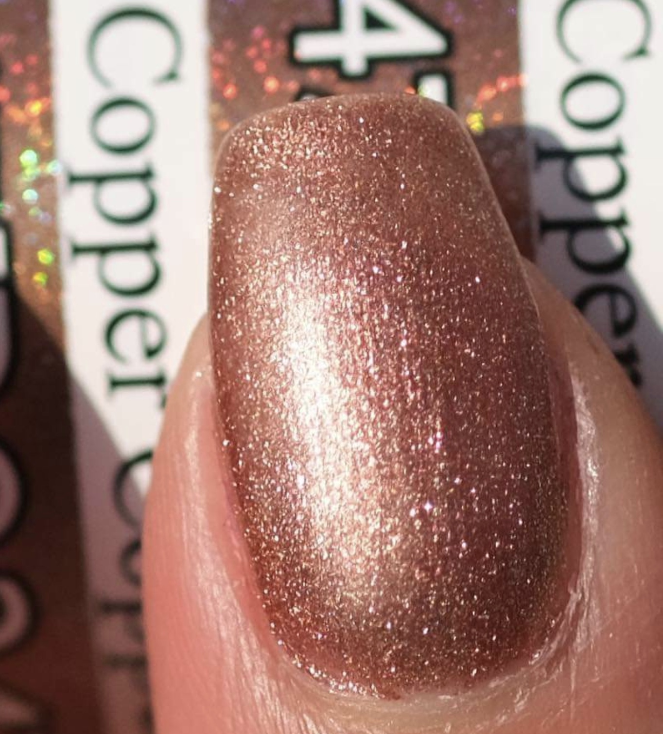 Manicure Monday: A Real Show Copper – OPI GelColor Lovers