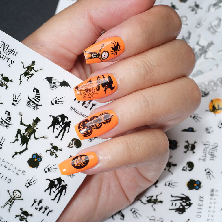 Halloween Nail Art Stickers – DND Gel USA