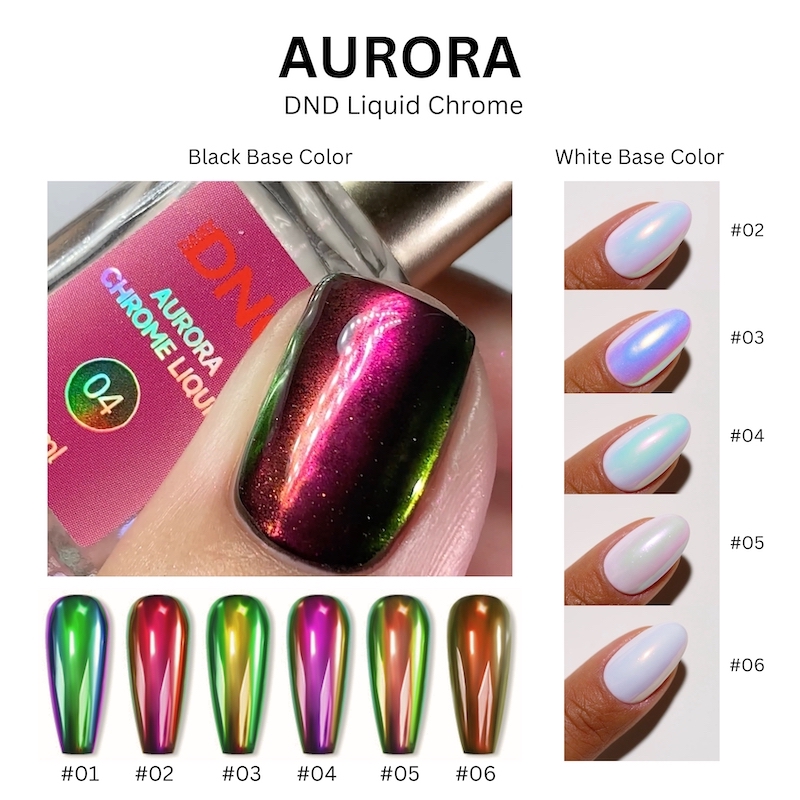 Liquid Chrome Aurora Dark Bronze #06